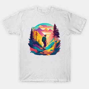 hiking in the mountains T-Shirt